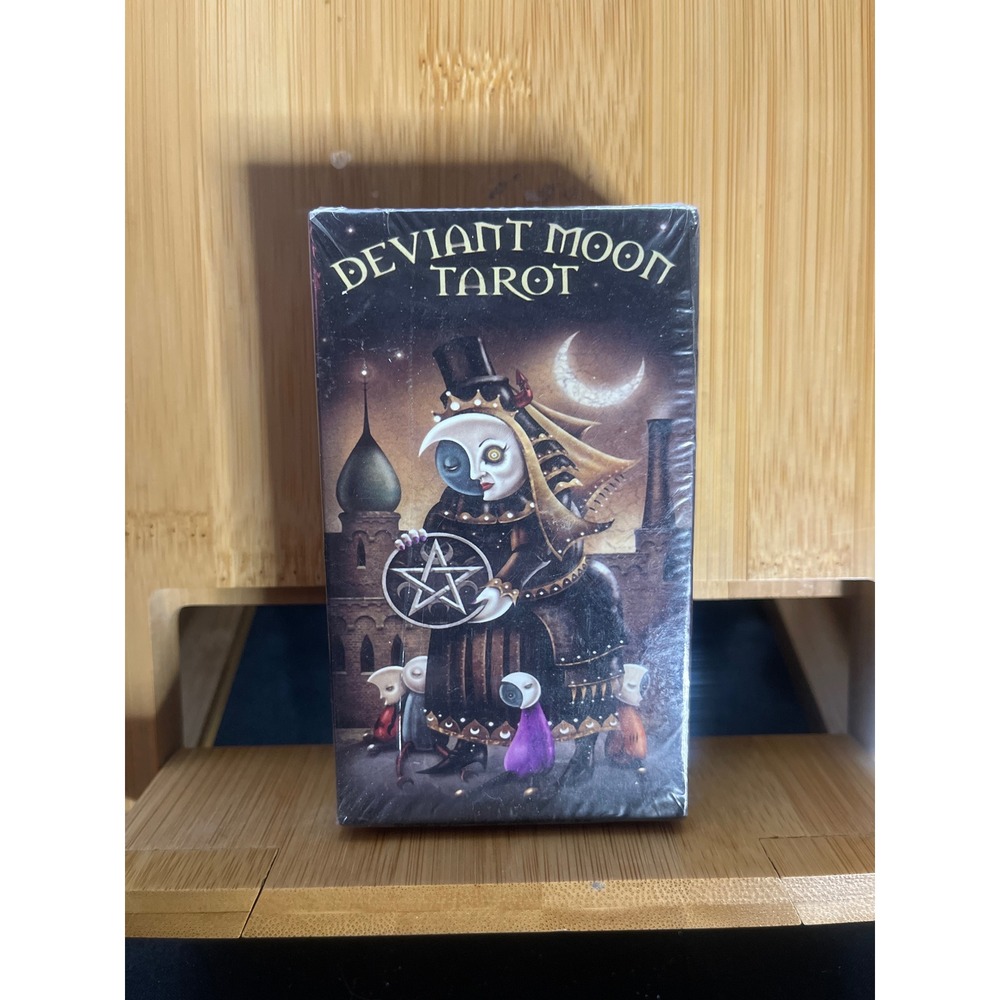 Deviant Moon Tarot Deck by Patrick Valenza New Sealed Surrealist Art Cards
